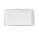 American Metalcraft CER15 14-in Square Plater, Ceramic/White