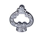 American Metalcraft CLKNOBSC Replacement Cloche Knob, Spade Shape, Chrome