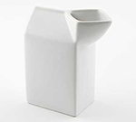 American Metalcraft CMCC10 Creamer w/ 10.5-oz Capacity & Spout, Ceramic