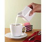 American Metalcraft CMCC5 Creamer w/ 5-oz Capacity & Spout, Ceramic