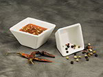 American Metalcraft CSC15 Square Sauce Cup w/ 1.5-oz Capacity, Porcelain
