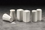 American Metalcraft CSPS3 Square Salt & Pepper Shaker Set, Ceramic