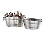 American Metalcraft DWBT185 19-in Party Tub w/ 940-oz Capacity & Swing Handle, Mirror, Stainless