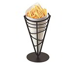 American Metalcraft FFB59 9.5-in Conical French Fry Basket, Wrought Iron/Black