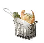 American Metalcraft FRYT433 Rectangular Tabletop Fry Basket, Stainless