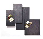 American Metalcraft FSLT08 Small Tray, Faux Slate/Melamine