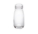American Metalcraft GMB3 3-oz Glass Milk Bottle - Clear
