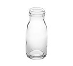 American Metalcraft GMB8 8-oz Glass Milk Bottle - Clear