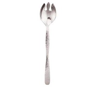 American Metalcraft HM12NOT 12-in Notched Spoon w/ Hammered Handle, Stainless