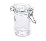 American Metalcraft HMMJ2 2.5-oz Mini Mason Jar with Hinged Lid - Glass