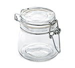 American Metalcraft HMMJ5 5-oz Mini Mason Jar with Hinged Lid - Glass