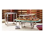 American Metalcraft HMRRSET Frame Riser Set, Hammered, Stainless