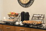 American Metalcraft HR4 7.87-in Medium Round Hanging Rack, Wrought Iron/Black