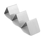 American Metalcraft HTSH3 Taco Holder - 2x8x2" Stainless