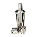 American Metalcraft CSJ174 3-Piece Cocktail Shaker Set w/ 28-oz Capacity, Stainless