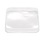 American Metalcraft LGJ6 2-5/8" Square Lid - (GJ6) Clear