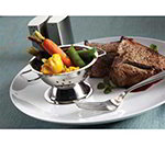 American Metalcraft MCSS42 4-in Round Colander w/ Two Handle, Stainless