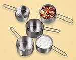 American Metalcraft MCW10 Measuring Cup w/ 1-Cup Capacity & Wire Loop Handle, Stainless