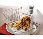 American Metalcraft MSQBSKT Square Serving Fry Basket, Stainless