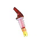 American Metalcraft MPR150 Measure Pourer w/ 1.5-oz Capacity & No Collar, Red/Yellow