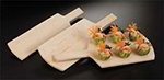 American Metalcraft MSB2 4.25-in Serving Board, Solid, Maple