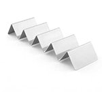 American Metalcraft MTSH5 4 or 5-Compartment Mini Taco Holder, Brushed, Stainless