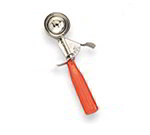 American Metalcraft NSPDS24 Thumb Disher w/ Handle, Size-24, Red