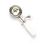 American Metalcraft NSPDS6 Thumb Disher w/ Handle, Size-6, White