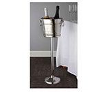 American Metalcraft O2BWB Oval Wine Bucket, Hammered Finish, Stainless