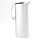 American Metalcraft OWPIT54 Water Pitcher w/ 54-oz Capacity & Ice Guard, Satin, Stainless