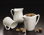 American Metalcraft PBC25 Bell Creamer w/ 2.5-oz Capacity, Porcelain