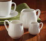 American Metalcraft PCR25 Creamer w/ 2.5-oz Capacity & Handle, Porcelain, White