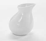 American Metalcraft PCR5 5-oz Creamer - White Porcelain
