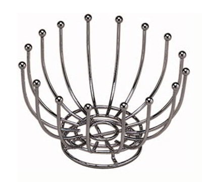 American Metalcraft RCB840 8-in Time Continuum Basket w/ Balled Tip, Chrome