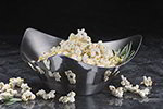 American Metalcraft SBT8 Triangular Bowl, Matte/Mirror Finish, Stainless