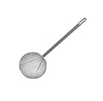 American Metalcraft SKR613 6-in Round Skimmer w/ 14-in Handle, Tin/Mesh