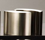 American Metalcraft SPDX11 Oval Salt & Pepper Shaker Set, Stainless