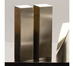 American Metalcraft SPDX33 Rectangular Salt & Pepper Shaker Set, Stainless