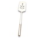 American Metalcraft SPT14 14-in Perforated Turner w/ Hollow Handle & Finger Grip Design, Mirror/Stainless