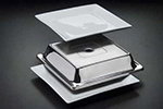 American Metalcraft SQCV08 Square Plate Cover - 8-1/4