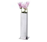 American Metalcraft SSBV1 Square Bud Vase, Satin Finish, Stainless
