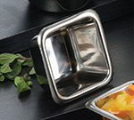 American Metalcraft SSC25 Square Cup w/ 2.5-oz Capacity, Stainless