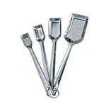 American Metalcraft MSSS73 4-Piece Measuring Spoon Set, Square Shovel Style, Stainless
