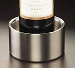 American Metalcraft SW4 4.75-in Wine Coaster, Stainless