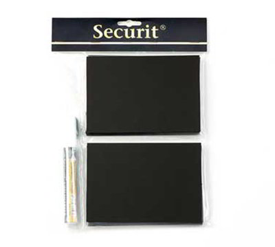 American Metalcraft TAGA6WT Mini Chalk Card w/ Chalk Marker