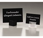American Metalcraft TAGA8WT Mini Chalk Card w/ Chalk Marker, 3x2-in