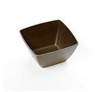 American Metalcraft VDB5 5-in Square Bowl w/ 17-oz Capacity, Polystyrene, Espresso
