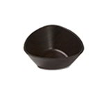 American Metalcraft VDBT04 6-oz Triangular Mini Bowl - Espresso Polystyrene