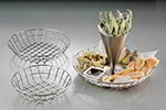 American Metalcraft WISS10 10-in Basket, Stainless
