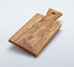 American Metalcraft OWB117 Serving Board w/ Handle, 12.25x5.75-in, Olive Wood